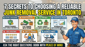 How to Choose the Right Junk Removal Company in Toronto