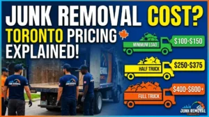 Junk Removal Cost in Toronto